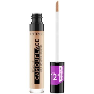 Corector Liquid Camouflage High Coverage Concealer 015 - Honey, 5ml, Catrice - Img 2