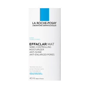 Crema de fata hidratanta matifianta pentru ten gras cu tendinta acneica Effaclar Mat, 40 ml, La Roche-Posay - Img 2
