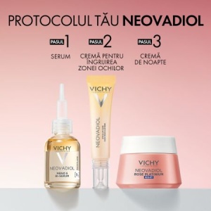 Cremă de Noapte cu Efect de Redensificare și Revitalizare Neovadiol Rose Platinium, 50 ml, Vichy - Img 6