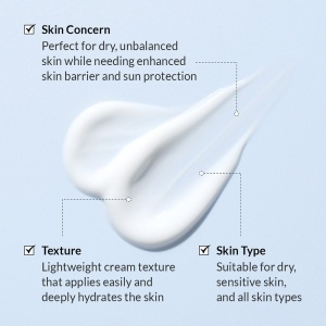 Crema de protectie solară pentru fata Aqua Glowing Sunscreen SPF50+ PA++++, 45 ml, Dr. Althea - Img 2