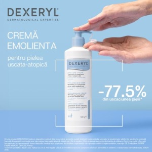 Crema emolienta pentru piele uscata si atopica, 500 g, Dexeryl - Img 3