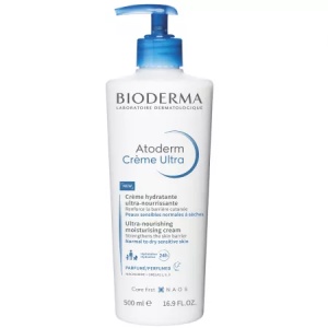 Crema hidratanta parfumata pentru fata si corp Atoderm Ultra, 500 ml, Bioderma