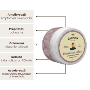 Cremă tip balsam Hemorodalus, 50 ml, Faunus Plant - Img 4