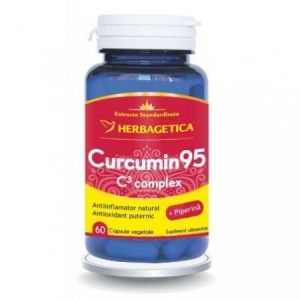 Curcumin 95 C3 Complex, 60 capsule, Herbagetica
