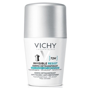 Deodorant roll-on Invisible Resist 72H, 50 ml, Vichy - Img 1