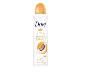 Deodorant spray Go Fresh Passion Fruit si Lemongrass, 150 ml, Dove
