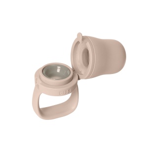 Dispozitiv de hranire cu tetina din silicon Baby Feeder, Blush, 4+ și 6+ luni, fara BPA, Bibs - Img 4