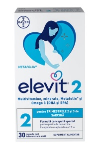 Elevit 2, 30 capsule moi, Bayer - Img 2