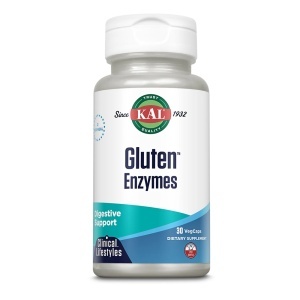 Enzime digestive Gluten Enzymes Kal, 30 capsule, Secom