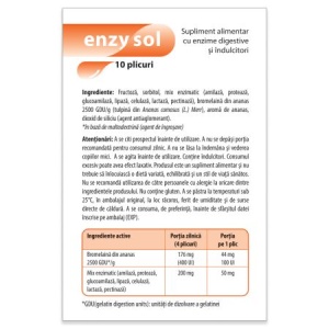 Enzysol, 10 plicuri, Dr. Phyto - Img 2