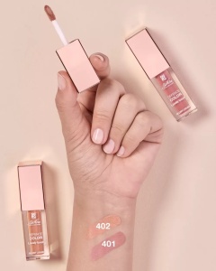 Fard lichid pentru obraz Lovely Touch Defence Color 401 rose, 5 ml, BioNike - Img 3