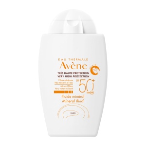 Fluid mineral pentru protectie solara SPF 50+, 40 ml, Avene - Img 1