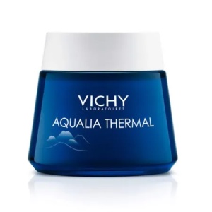Gel-crema hidratant de noapte cu efect anti-oboseala Aqualia Thermal SPA, 75 ml, Vichy