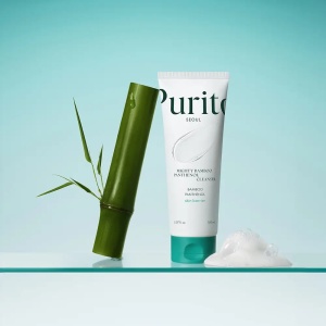 Gel de curățare delicat cu extract de bambus și pantenol Mighty Bamboo Panthenol, 150 ml, Purito - Img 2