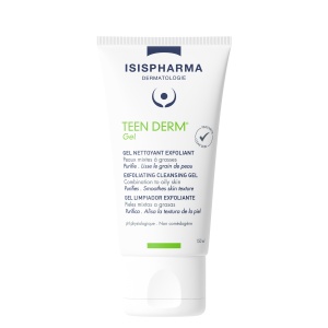 Gel exfoliant Teen Derm, 150 ml, Isispharma