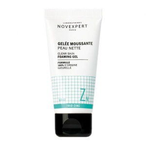 Gel spumant pentru piele curată Trio Zinc, 150 g, Novexpert