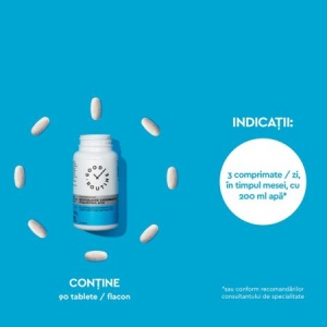 Glucosamine Chondroitin Hyaluronic Acid Good Routine, 90 comprimate, Secom - Img 2