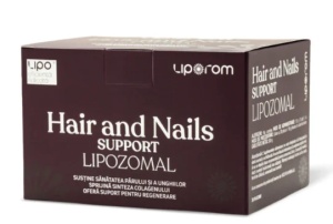 Hair & Nails Formula Lipozomala, 30 plicuri, Liporom