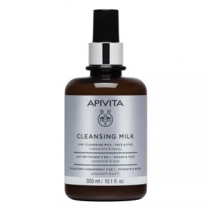Lapte demachiant 3 in 1, 300 ml, Apivita