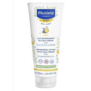 Lotiune nutritiva pentru corp cu cold cream, 200 ml, Mustela