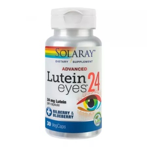 Lutein Eyes Advanced Solaray, 30 capsule, Secom
