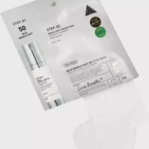 Mască de față 2 pași pentru hidratare și calmare Mild Reedle Shot 50, 1.5 g, VT Cosmetics - Img 2
