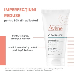 Masca detoxifianta Cleanance, 50 ml, Avene - Img 5
