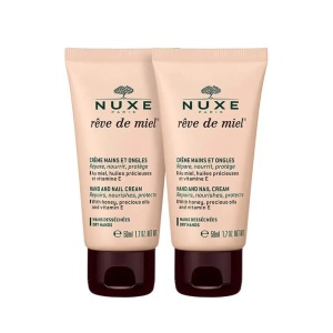 Pachet Crema pentru maini si unghii Reve de Miel, 2x50ml, Nuxe - Img 2