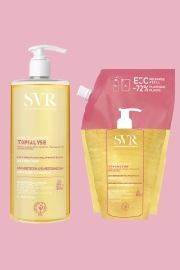 Pachet promoțional Ulei de curățare Topialyse 1 L + Refill 1 L, SVR - Img 3