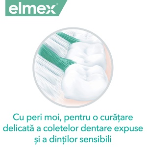 Periuta de dinti Sensitive Soft, 1 bucata, Elmex - Img 2