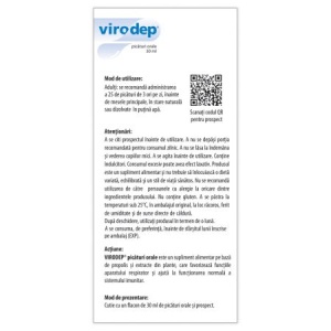 Picaturi orale pentru copii Virodep, 30 ml, Dr. Phyto - Img 2
