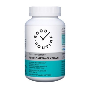 Pure Omega-3 Vegan Good Routine, 30 capsule gelatinoase moi, Secom - Img 2