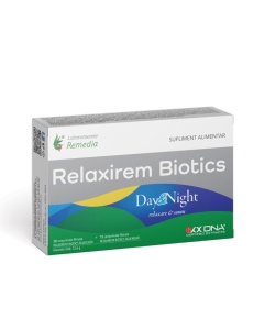 Relaxirem Biotics Day & Night, 30 comprimate zi + 15 comprimate noapte, Remedia