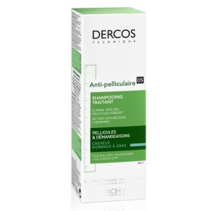 Sampon anti-matreata pentru par normal-gras Dercos, 200 ml, Vichy - Img 2