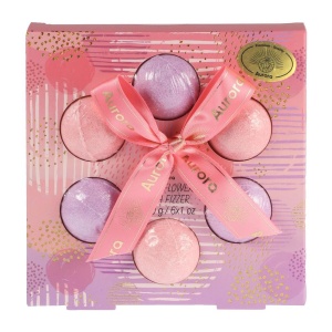 Sare de baie Miss Bright, 6x 30 g, Aurora