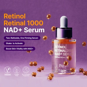 Ser de fata Retinol Retinal 2000 NAD+ Serum, 30 ml, Purito - Img 3