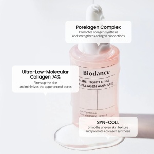 Serum facial cu colagen Pore Tightening Collagen Ampoule, 50 ml, Biodance - Img 3