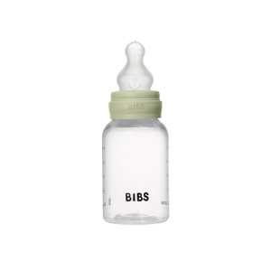 Set Complet Biberon Anti-Colici cu Tetină din Silicon, Flux Lent, 150 ml, Sage, Cod: 50161, Bibs - Img 5