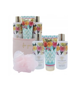 Set de cosmetice Peony & Cherry Amber, 4 produse, Aurora - Img 2