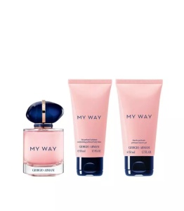 Set My Way Apa de parfum 50 ml + Loțiune de corp 50 ml + Loțiune de corp 50 ml, Armani - Img 2