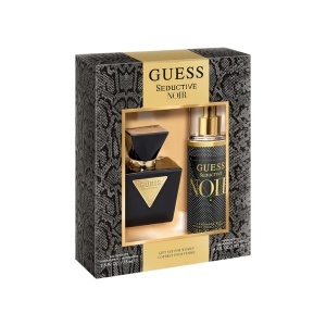 Set Seductive Noir: Apa de toaleta 75 ml + body spray 125 ml, Guess