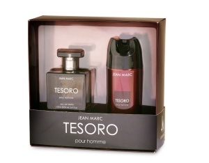 Set Tesoro, apa de toaleta 100 ml + deodorant 150 ml, Jean Marc