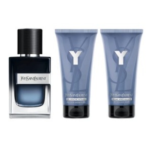 Set Y Pour Homme Apa de parfum 60 ml + After Shave Balm 50 ml + gel de dus 50 ml, Yves Saint Laurent - Img 2