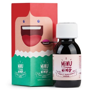 Sirop cu aroma de coacaze Minunino, 100 ml, Medimow