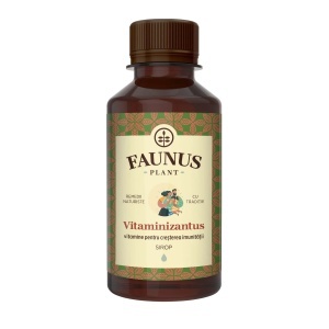Sirop Vitaminizantus, 200 ml, Faunus Plant - Img 2
