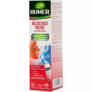 Spray nazal decongestionant, 50ml, Humer - Img 1