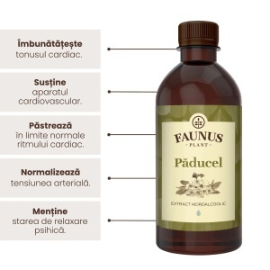 Tinctură de Păducel, 500 ml, Faunus Plant - Img 4