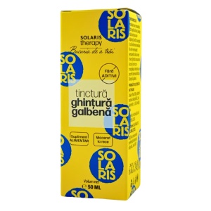 Tinctură Ghintură Galbenă, 50 ml, Solaris - Img 2