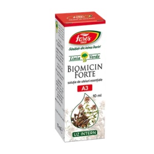 Ulei Biomicin Forte, A3, 10 ml, Fares