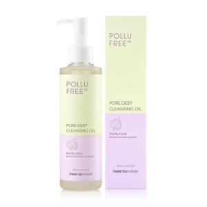 Ulei de curatare Pollufree Pore Deep Cleansing Oil, 200ml, Thank You Farmer - Img 2